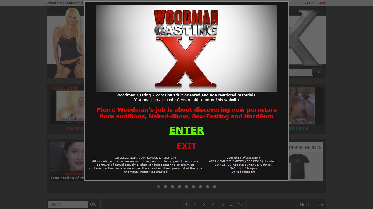 Woodman Casting X 最新网站截图
