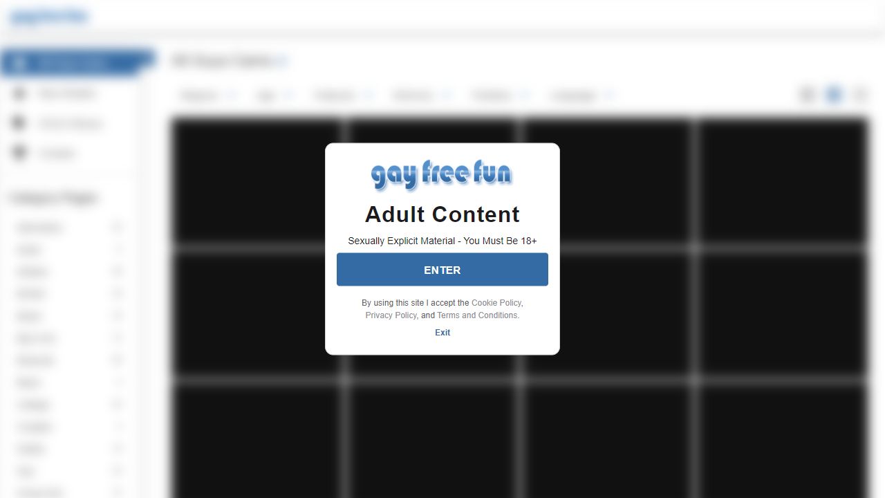 Gay Cams Exposed / Gay Free Fun 最新网站截图