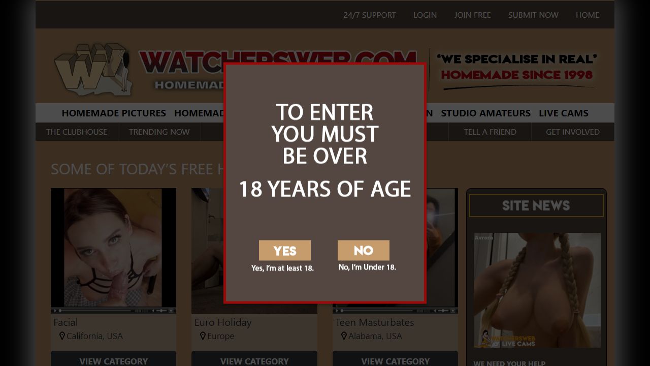 WatchersWeb 最新网站截图