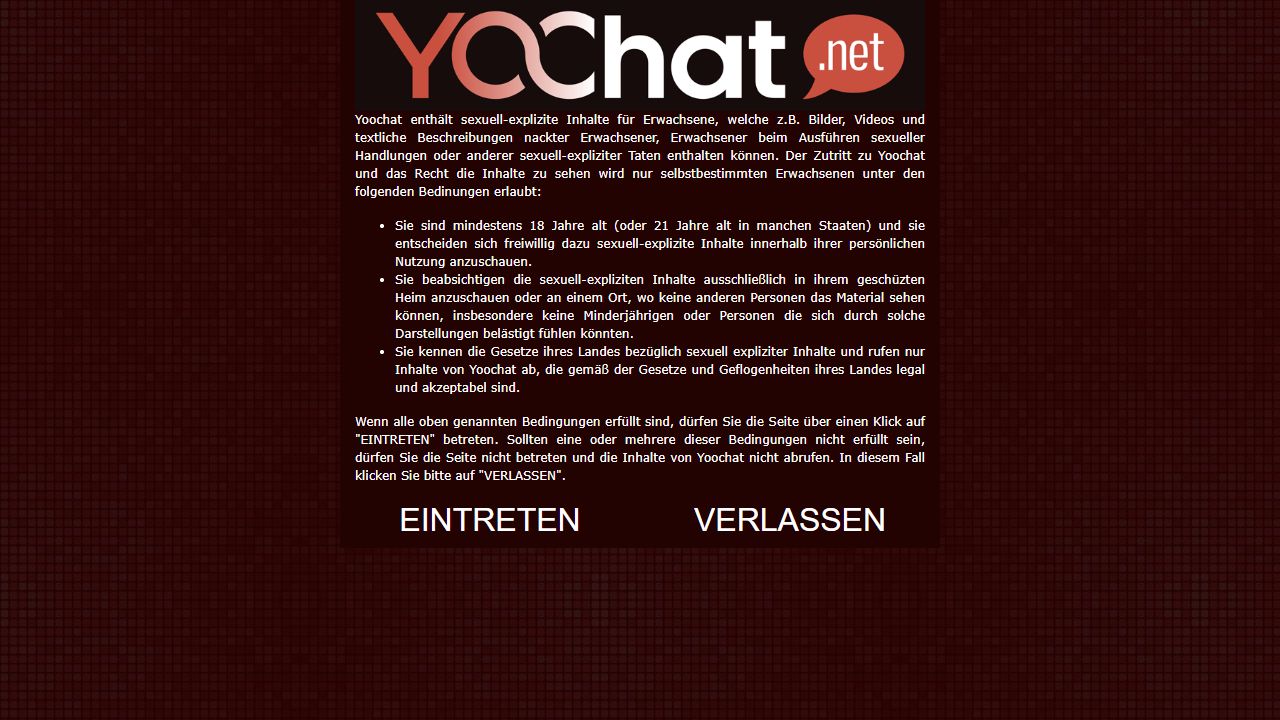 YooChat 最新网站截图