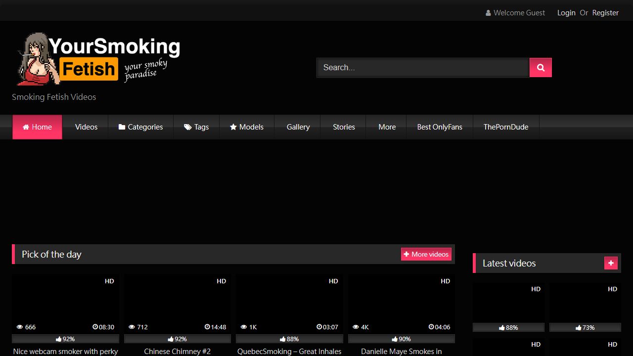 Your Smoking Fetish 最新网站截图